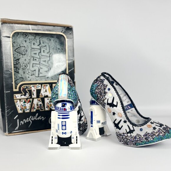 Irregular Choice x Star Wars Battle with Artoo R2D2 Heels Size 6.5 - Picture 2 of 11